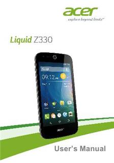 Acer Liquid Z330 manual. Camera Instructions.